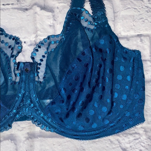 Wacoal Spot On Full Coverage Underwire Bra (Teal) Size 40D - Picture 3 of 11